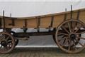 Polderwagen met afneembare zijborden in het Karrenmuseum Essen